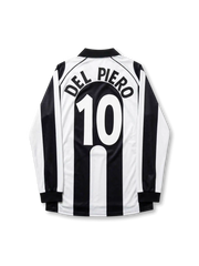 Juventus 1997-98 Champions League Home Long Sleeve Shirt #10 Del Piero
