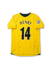Arsenal 2006 Champions League Final Away Shirt #14 Henry