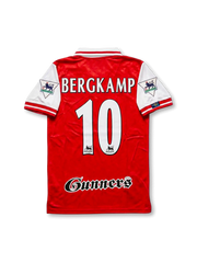 Arsenal 1995-96 Home Shirt #10 Bergkamp