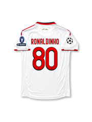 AC Milan 2009-10 Away Shirt #80 Ronaldinho