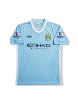 Manchester City 2011-12 Home Jersey #16 Kun Agüero