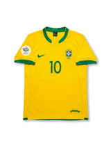 Brazil 2006 Home Jersey #10 Ronaldinho