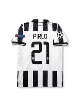 Juventus 2013-14 Home Jersey Pirlo 21 UEFA Champions League