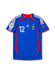 France 2006 World Cup Home Shirt #12 Henry