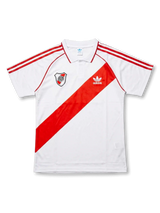 River Plate Retro Sash Polo Shirt