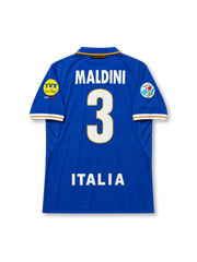 Italy 1996 Home Shirt #3 Maldini