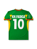 Senegal 2002 World Cup Home Jersey Khalilou Fadiga #10