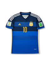 Argentina 2014 World Cup Away Shirt #10 Messi