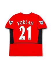 Manchester United 2002-04 Home Shirt #21 Forlan