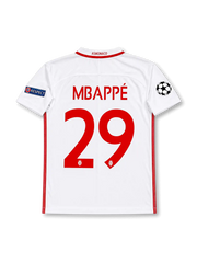 AS Monaco 2016-17 Home Shirt #29 Mbappe
