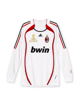 AC Milan 2006/07 Champions League Final Away Long Sleeve Jersey
