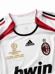 AC Milan 2006/07 Champions League Final Away Long Sleeve Jersey