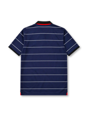 Manchester United 1999-00 away jersey in navy with white pinstripes