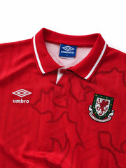 Wales 1992/94 Home Football Shirt