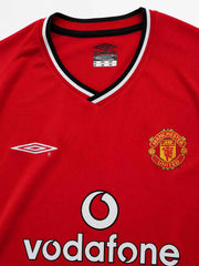 Manchester United 2000/02 Home Football Shirt