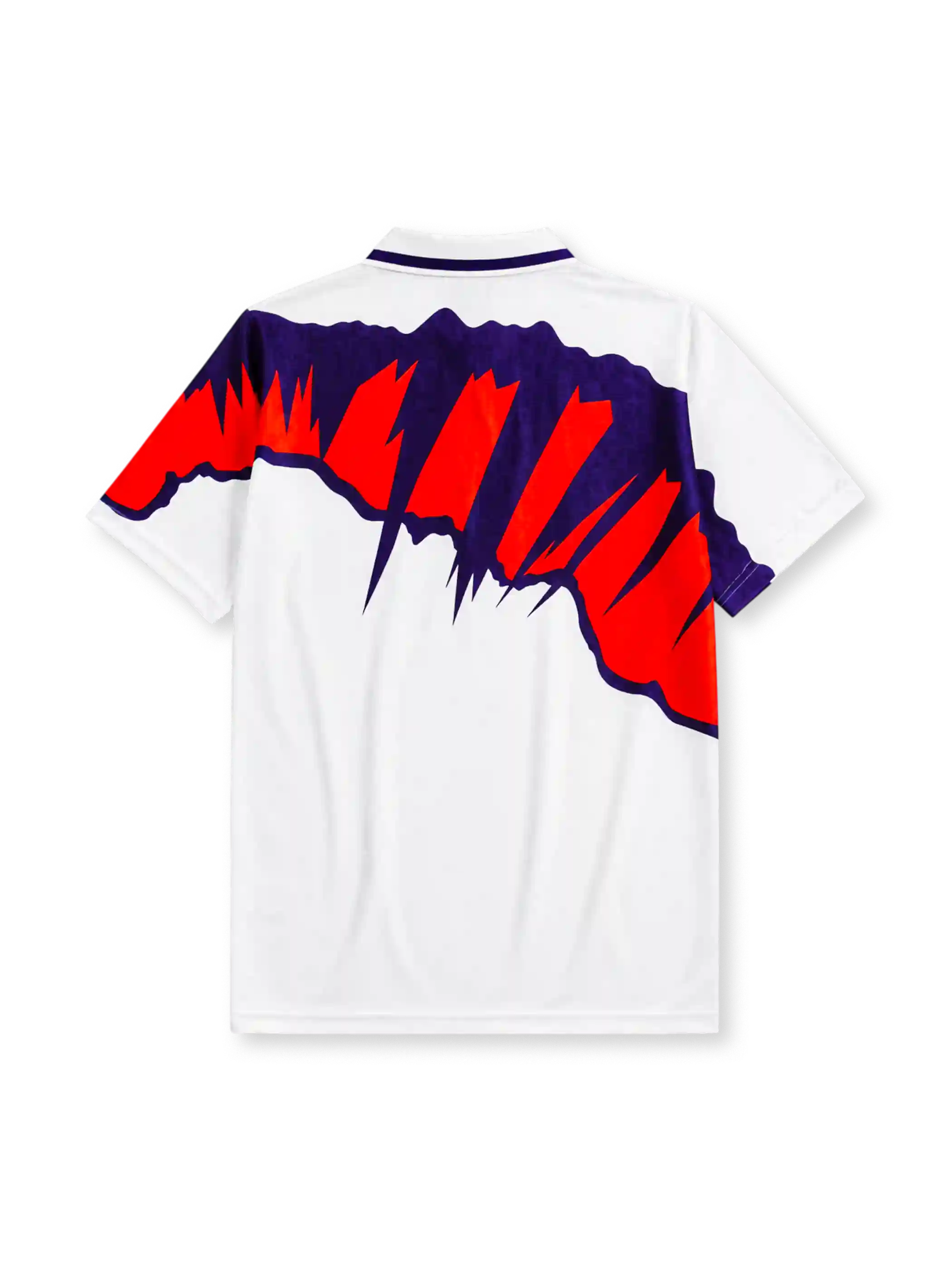 Wales 1991/93 away football shirt by Umbro with lightning graphic design