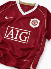 Manchester United 2006/07 Home Football Shirt