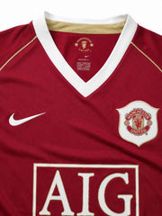 Manchester United 2006/07 Home Football Shirt