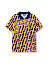 Scotland 1988/89 third football shirt by Umbro with geometric diamond pattern and SFA crest
