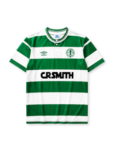 Celtic 1987/88 home football shirt by Umbro with centenary crest and CR Smith sponsor logo