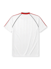 Manchester United 1988/90 away football shirt by Adidas in white with Sharp sponsor logo