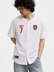 Portugal 2025 White Baseball Jersey