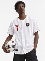 Portugal 2025 White Baseball Jersey