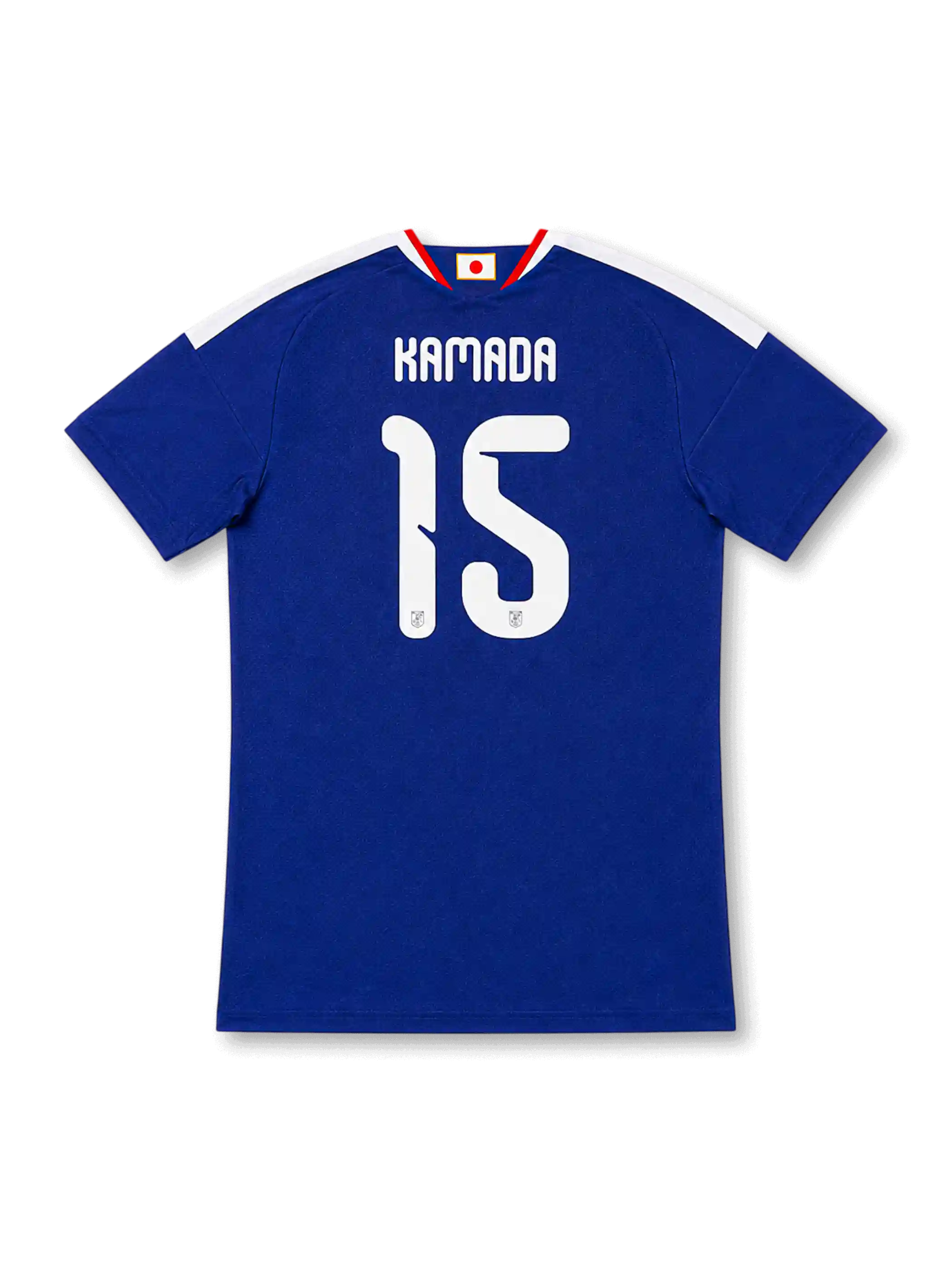 Japan 2026 home authentic blue football shirt with KAMADA name and number 15