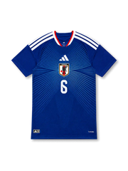 Japan 2026 home authentic blue football shirt with ENDO name and number 6