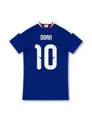 Japan 2026 home authentic blue football jersey with DOAN name and number 10