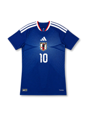 Japan 2026 home authentic blue football jersey with DOAN name and number 10
