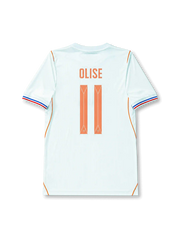 Back view of France 2026 away shirt with OLISE name-set and number 11.