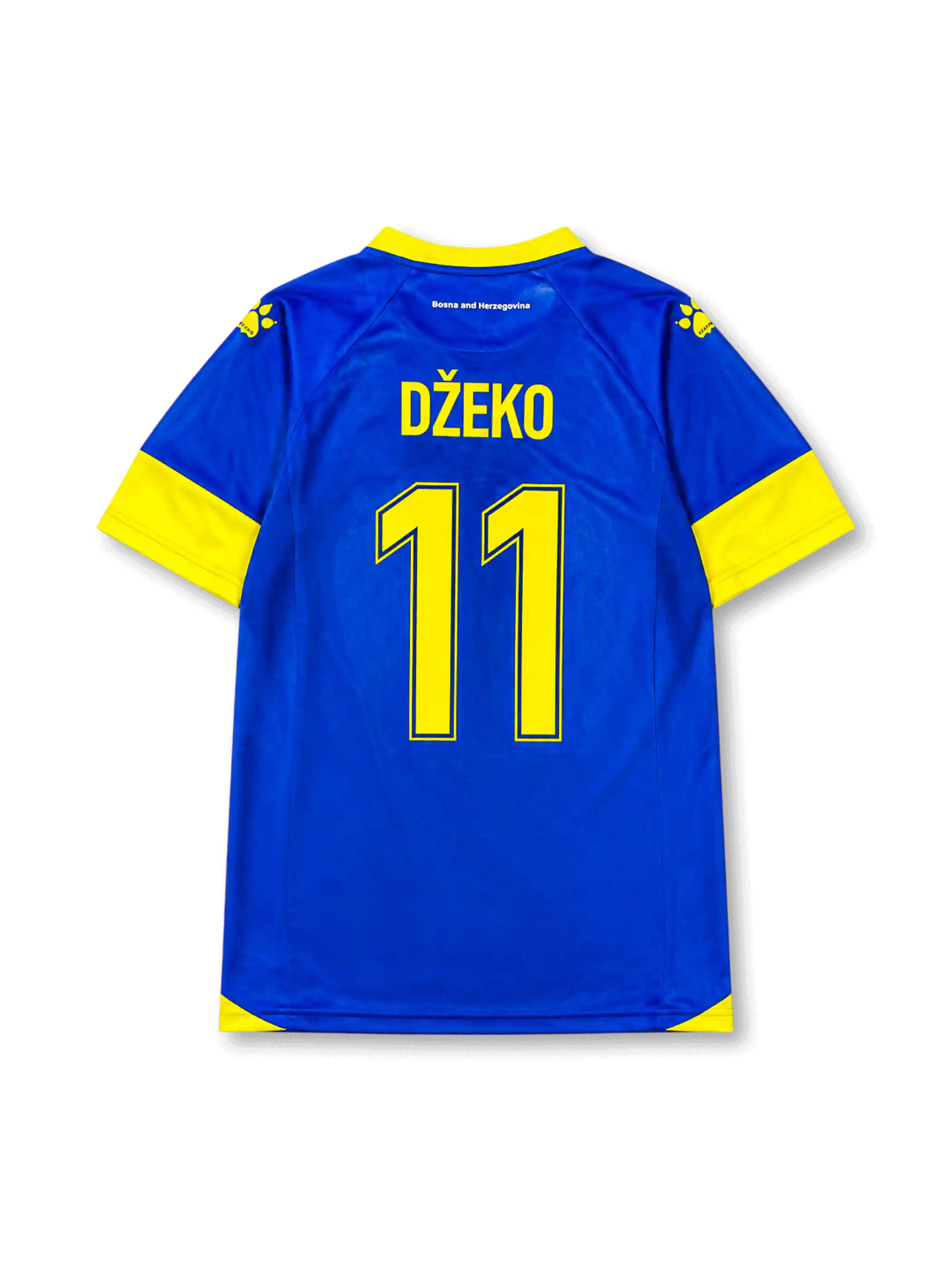 Back view of Bosnia and Herzegovina 2026 home shirt with DŽEKO name-set and number 11.