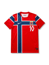 Norway 2026 World Cup Home Football Jersey Martin Ødegaard #10