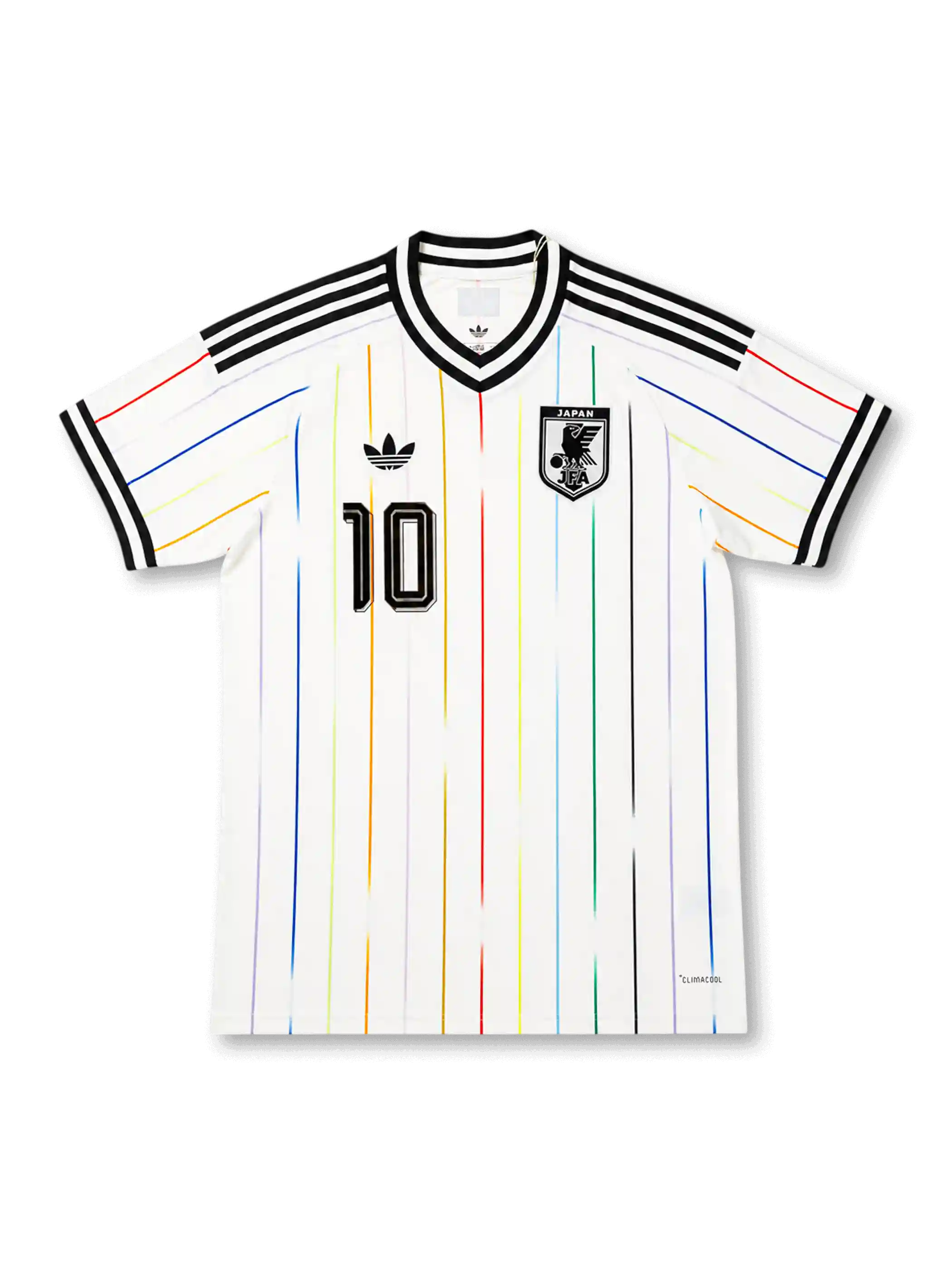 Japan 2026 away replica football jersey in white with Ritsu Doan name and number 10