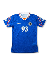 adidas × BAPE Football Jersey "93" — Royal Blue, Authentic