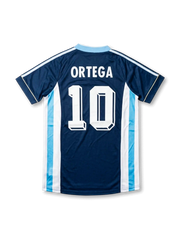 Argentina 1998 World Cup Away Shirt #10 Ortega