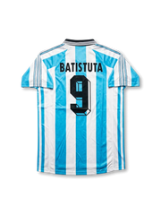 Argentina 1998 World Cup Home Shirt #9 Batistuta