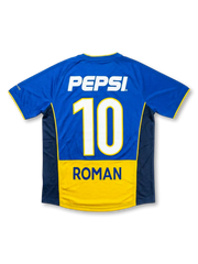 Boca Juniors 2004-05 Home Shirt #10 Román