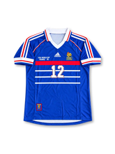 France 1998 World Cup Home Shirt #12 Henry