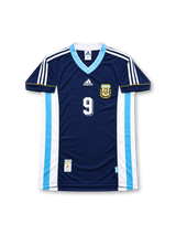 Argentina 1998 World Cup Away Shirt #9 Batistuta