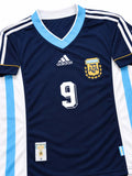 Argentina 1998 World Cup Away Shirt #9 Batistuta