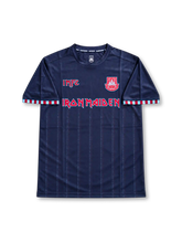 West Ham United Iron Maiden Special Edition Shirt #11, special edition soccer jersey combining West Ham United club identity with Iron Maiden-inspired graphics and design details.
