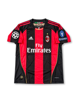 AC Milan 2010-11 Champions League Home Shirt #80 Ronaldinho