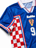 Croatia 1998 World Cup Away Shirt #9 Davor Suker