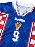 Croatia 1998 World Cup Away Shirt #9 Davor Suker