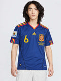 Spain 2010 World Cup Final Away Shirt #6 A. Iniesta