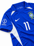 Brazil 2002 World Cup Away Shirt #11 Ronaldinho
