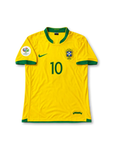 Brazil 2006 Home Jersey #10 Ronaldinho