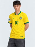 Brazil 2006 Home Jersey #10 Ronaldinho